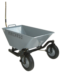 Aanbouwwerktuig Kruiwagen Minicargo 250-400 kg op wit achtergrond