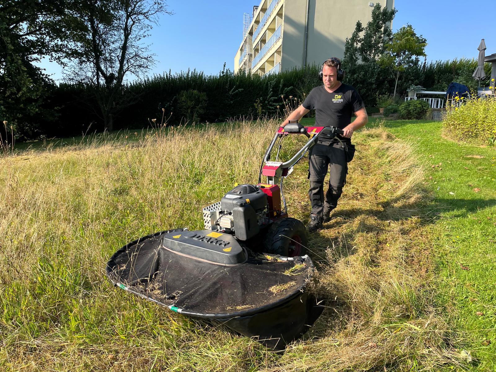 Professionele bestuurder met Rajo Panter