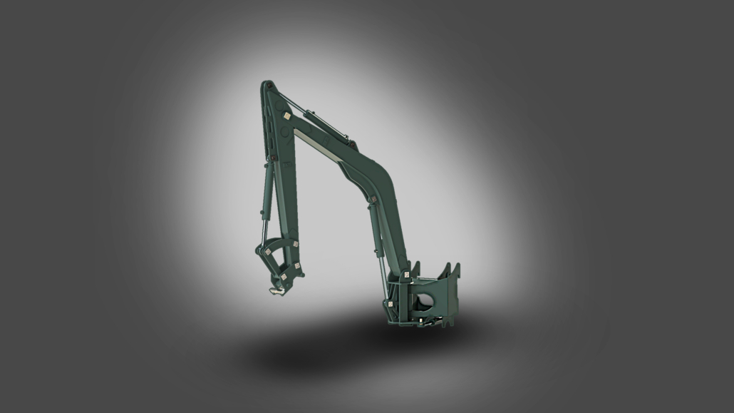 Kraangiek uitgeknipt